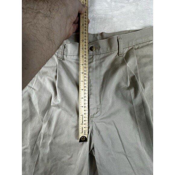Men's Size 36 Beige Khaki Casual Walking Chino Timber Creek Shorts - Picture 4 of 10